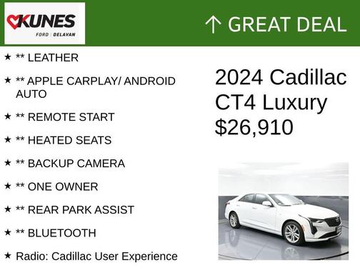 2024 Cadillac CT4 Luxury