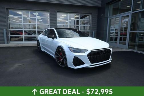 Glacier White Metallic 2021 Audi RS 7 4.0T quattro