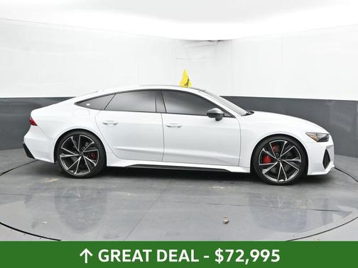 Glacier White Metallic 2021 Audi RS 7 4.0T quattro