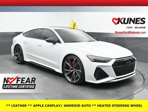 Glacier White Metallic 2021 Audi RS 7 4.0T quattro
