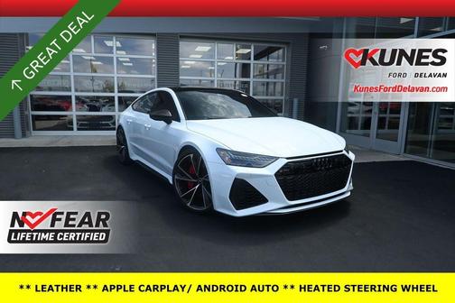 Glacier White Metallic 2021 Audi RS 7 4.0T quattro