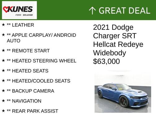 2021 Dodge Charger SRT Hellcat Widebody