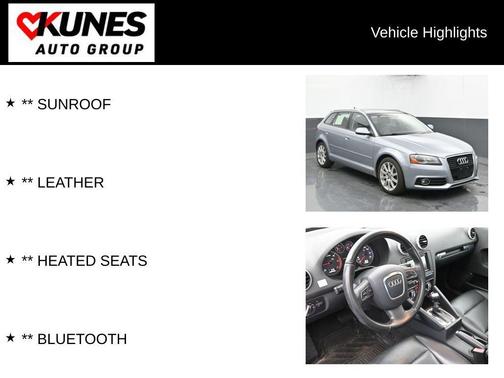 2012 Audi A3 2.0 TDI Premium Plus