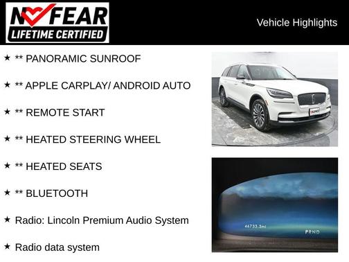 2023 Lincoln Aviator Standard AWD