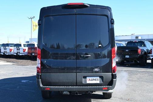 Agate Black Metallic 2026 Ford Transit-350 148 WB Medium Roof Cargo
