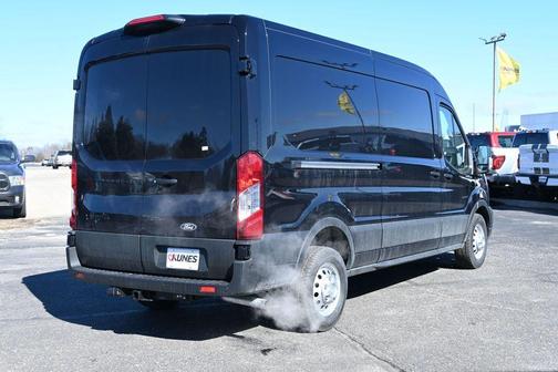 Agate Black Metallic 2026 Ford Transit-350 148 WB Medium Roof Cargo