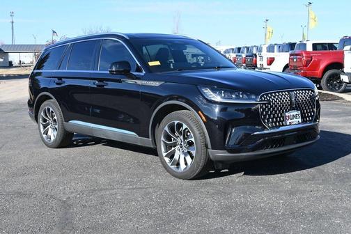 Infinite Black Metallic 2025 Lincoln Aviator Reserve AWD