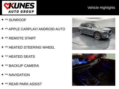 2024 BMW X7 xDrive40i