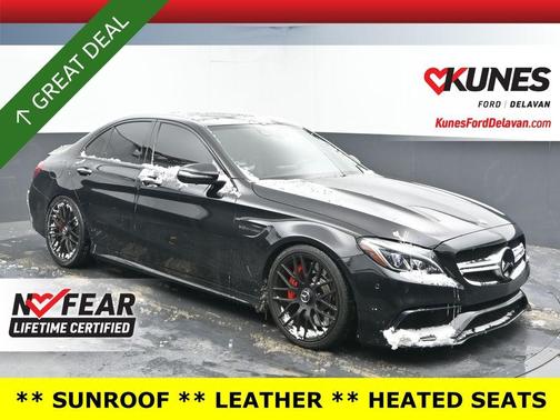 Black 2018 Mercedes-Benz AMG C 63 S
