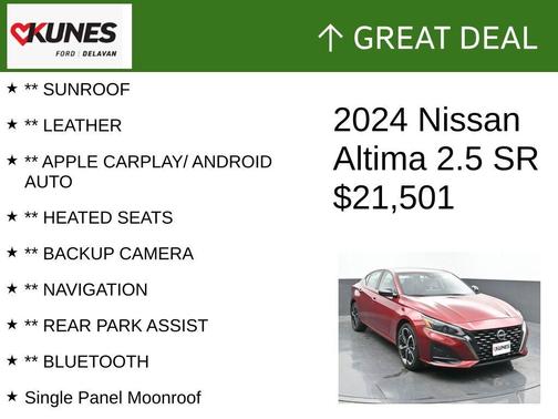 2024 Nissan Altima 2.5 SR