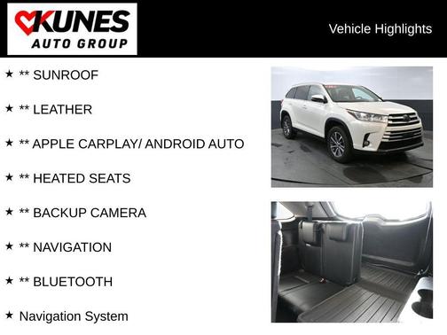 2019 Toyota Highlander XLE