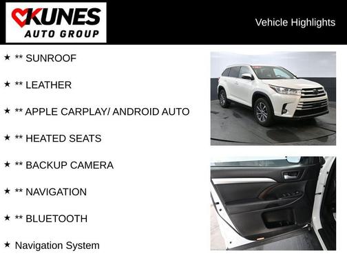 2019 Toyota Highlander XLE