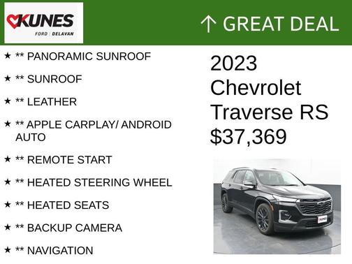 2023 Chevrolet Traverse RS