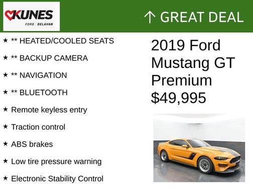 2019 Ford Mustang GT Premium