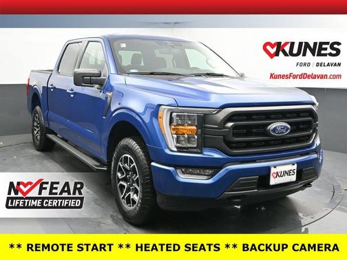 Blue Metallic 2022 Ford F-150 XLT