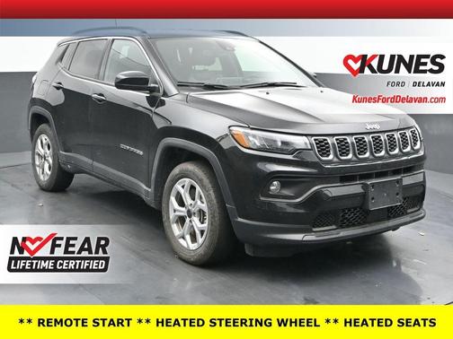 Diamond Black 2025 Jeep Compass Latitude