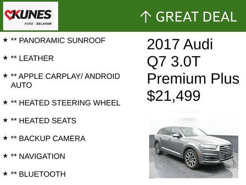 2017 Audi Q7 3.0T Premium Plus
