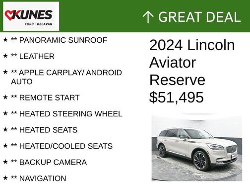 2024 Lincoln Aviator Reserve AWD