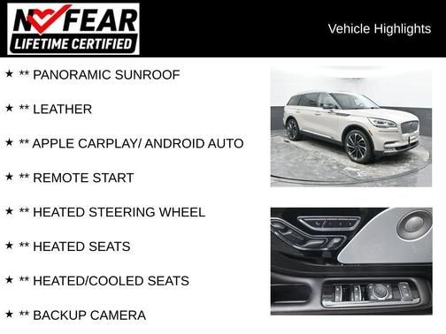 Ceramic Pearl Metallic 2024 Lincoln Aviator Reserve AWD