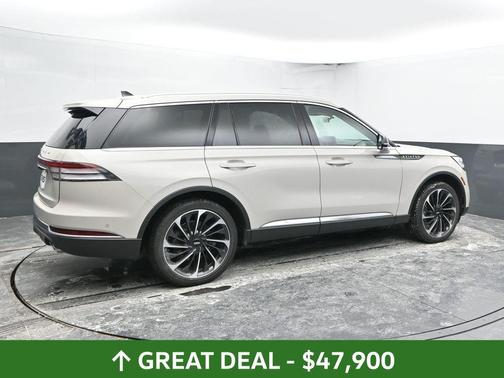 Ceramic Pearl Metallic 2024 Lincoln Aviator Reserve AWD
