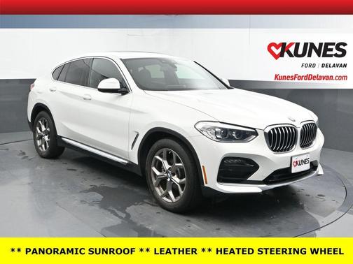 Alpine White 2021 BMW X4 xDrive30i