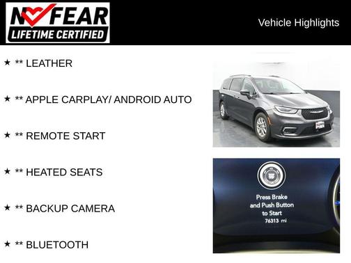 2022 Chrysler Pacifica Touring-L