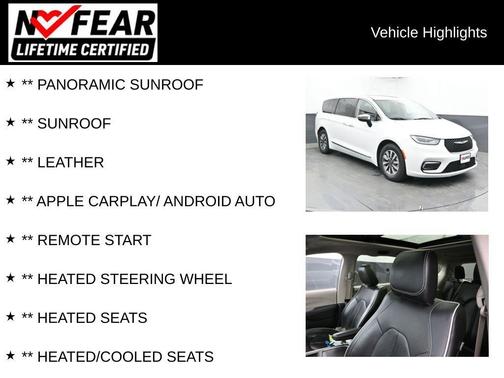 Bright White Clearcoat 2023 Chrysler Pacifica Hybrid Limited