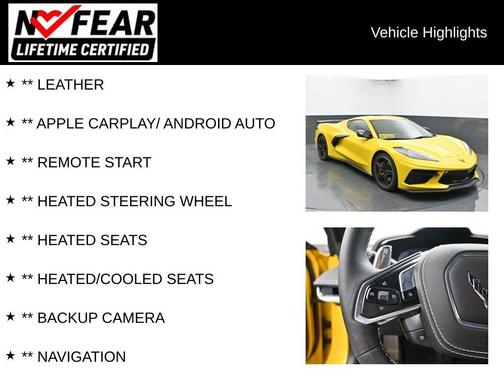 2025 Chevrolet Corvette Stingray w/2LT