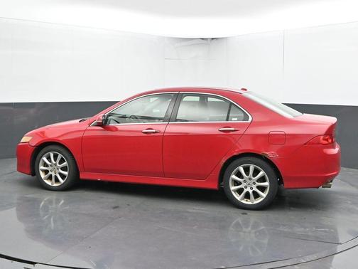 Red 2007 Acura TSX