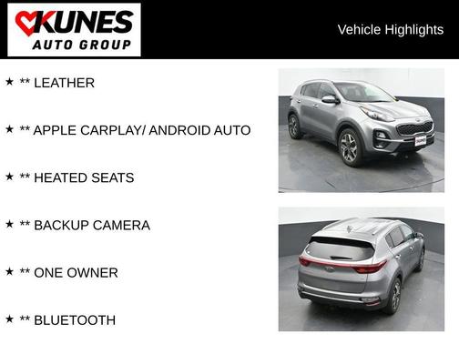 Steel Gray 2021 Kia Sportage EX