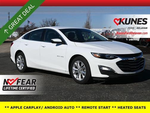 Summit White 2024 Chevrolet Malibu LT