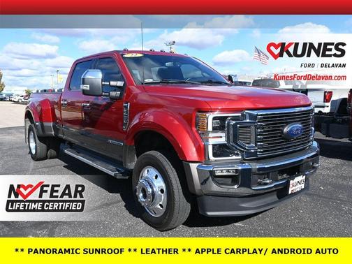 Race Red 2022 Ford F-450 King Ranch