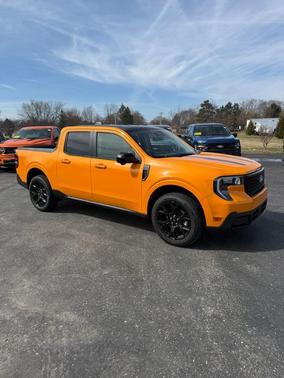 Orange Fury 2026 Ford Maverick Lariat