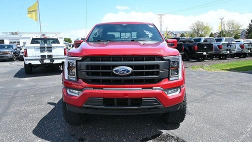 Red Metallic 2021 Ford F-150 Lariat