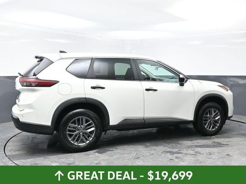Glacier White 2024 Nissan Rogue S