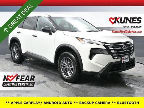 Glacier White 2024 Nissan Rogue S