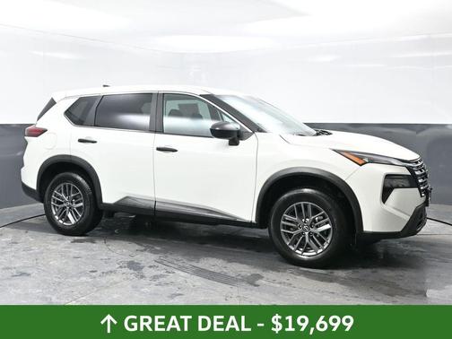Glacier White 2024 Nissan Rogue S