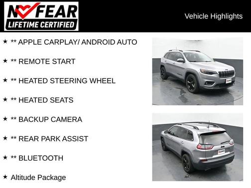 Billet Silver Metallic Clearcoat 2019 Jeep Cherokee Latitude Plus