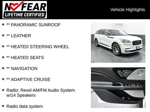 White 2021 Lincoln Aviator Grand Touring