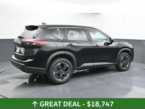 Super Black 2024 Nissan Rogue SV