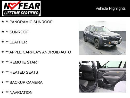 Magnetite Gray Metallic 2026 Subaru Forester Wilderness