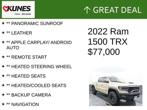 2022 RAM 1500 TRX