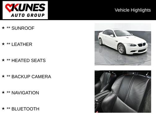 2013 BMW M3 Base