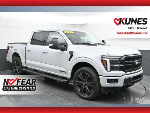 White Metallic 2025 Ford F-150 Lariat