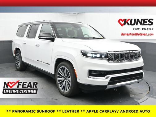 Bright White Clearcoat 2024 Jeep Grand Wagoneer L Series III