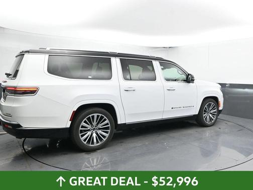Bright White Clearcoat 2024 Jeep Grand Wagoneer L Series III