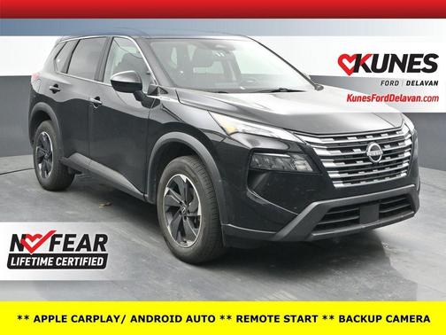 Black 2025 Nissan Rogue SV