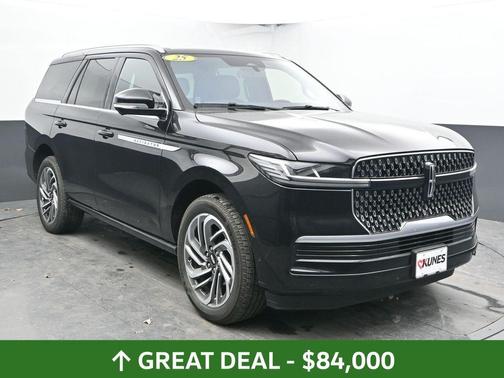 Infinite Black Metallic 2025 Lincoln Navigator Reserve