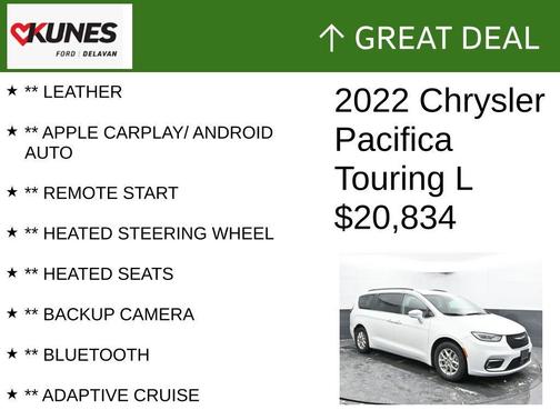 2022 Chrysler Pacifica Touring-L
