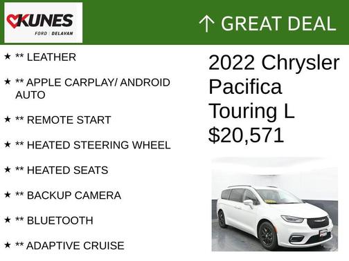 2022 Chrysler Pacifica Touring-L